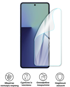 Защитная полиуретановая глянцевая пленка Simple Armor на экран смартфона Samsung Galaxy Flip7