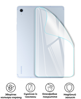 Захисна поліуретанова глянцева плівка Edge Armor на корпус планшета Samsung Galaxy Tab S10 FE