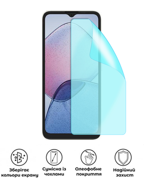 Защитная гидрогелевая глянцевая пленка Grade B на экран смартфона Coolpad Cool 40i