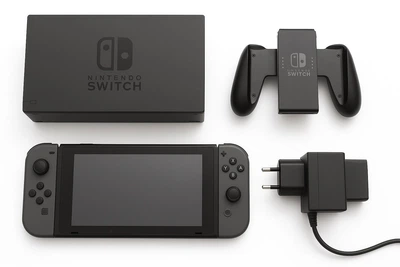 Ігрова приставка Nintendo Switch V2 Grey Модифікована 128 гб з іграми Б/В
