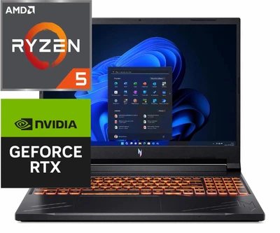Ноутбук (2025) ігровий Acer Nitro V16 Ryzen 5 240/ 16GB / 1TB/ Win11x Licensed/ RTX5060 / 16" 180Hz