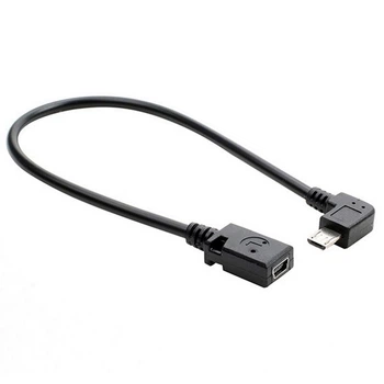 Кабель переходник Mini USB F (мама) - Micro USB M (папа) Alitek Right (48452)