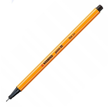 Zestaw cienkopisów Stabilo Point 88 Fine 0.4 mm 10 szt Czarny (ZES4006381217477)