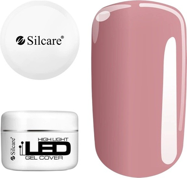Żel budujący do paznokci Silcare High Light Cover 100 g (5902560566871)