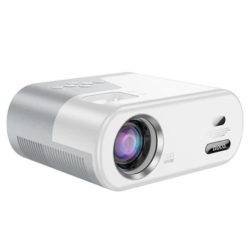 Проектор Hoco DT2, версія Android, 720P, Wi-Fi 2.4G, 5G, BT5.0, grey white