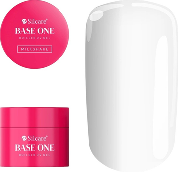 Гель для нарощування нігтів Silcare Base One Milkshake 100 г (5902560566031)