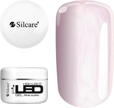 Гель для нарощування нігтів Silcare High Light Gel Pink Aura 100 г (5902560567151)