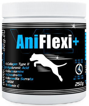 Suplement diety Game Dog AniFlexi+V2 wspomagający procesy ochronne w obrębie chrząstek u psów 250 g (5904730806275)