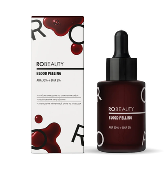 Кровавый пилинг Ro Beauty Blood Peeling Aha 30% + Bha 2% 30 мл