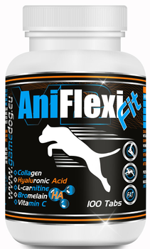 Suplement diety Game Dog AniFlexi Fit V2 wspomagający stawy, ścięgna i więzadła u psów 100 tabletek (5904730806299)