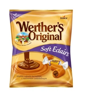 Цукерки Werther's Original Soft Eclairs 70 г. (4014400932720)