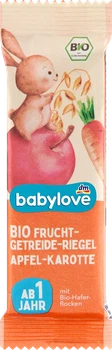 Фруктово-злаковий батончик ЯБЛУКО - МОРКВА для дітей з 12 місяців TM Babylove