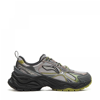 Чоловічі кросівки Li-ning Star Ring Geological Ash/Soot Ash 45 Чорний AGCV355-4