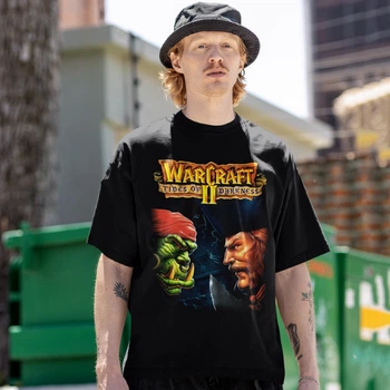 Футболка унісекс WarCraft II (Tides Of Darkness) 4XL чорний