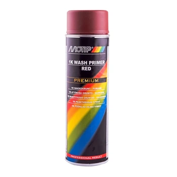 Ґрунт для кузова Motip 1K Wash Primer червоний аерозоль 500мл 04122