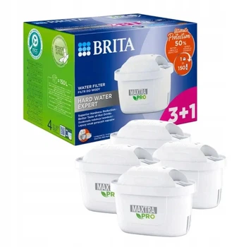 Комплект фильтров Brita Maxtra Pro Hard Water Expert (для жёсткой воды), 3+1 шт (1051773)