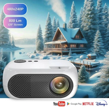 Проектор XON SmartView S202 480x240P, 800Lm (XVRA0502BW 1721) Білий