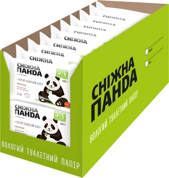 Вологий туалетний папір Сніжна панда Baby Cream 48 аркушів х 20 упаковок (4820183972651)