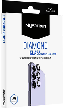 Szkło ochronne MyScreen DIAMOND GLASS CAMERA LENS COVER do Samsung Galaxy A26 Black (MD9733 DGCLC BLACK)