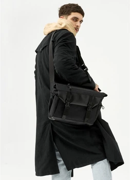Сумка для ноутбука Sambag черная с перфорацией