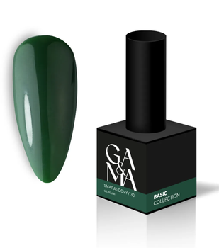 Гель-лак GA&MA Basic Collection №30 Smaragdový 10 мл