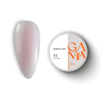 Гель моделирующий GA&MA Simple Gel №31 Nizhnyy 15 мл