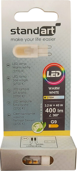 Żarówka LED Standart 3.2W G9 400LM 2700K (929003790898)