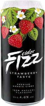 Упаковка сидру Fizz Strawberry 4% 0.5 л x 24 шт (4740098079316)