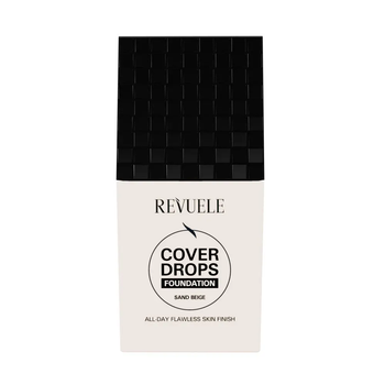 Тональная основа под макияж Revuele Cover Drops Foundation Песочный (Sand Beige), 35 мл
