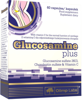 Suplement diety Olimp Glucosamine Plus 60 kapsułek (5901330040474)