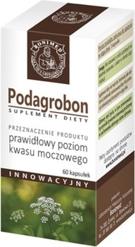 Suplement diety Bonimed Podagrobon 60 kapsułek (5906395039432)