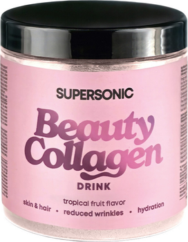 Suplement diety Supersonic Beauty Collagen Drink o smaku tropikalnym 185 g (5906333221646)