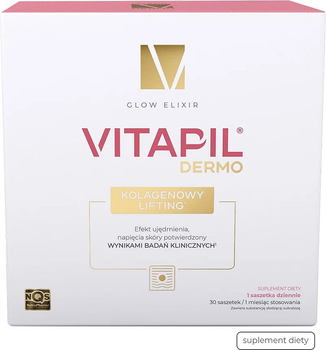Suplement diety NutroPharma Vitapil Dermo Kolagenowy Lifting 30 saszetek (5904161801016)
