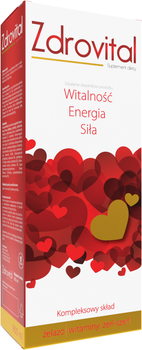 Suplement diety Zdrovit Zdrovital Witalność, energia, siła 900 ml (5906204015121)