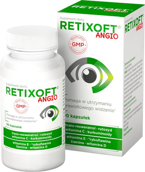 Дієтична добавка Verco Retixoft Angio 90 капсули (5906190439031)