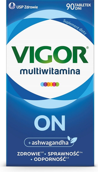Харчова добавка Vigor Multivitamin On для чоловіків 90 таблеток (5904569252236)