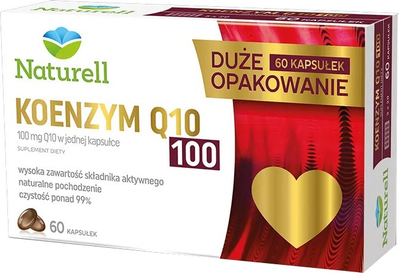 Дієтична добавка Naturell Coenzyme Q10 100 60 капсул (5903031282122)