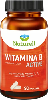 Suplement diety Naturell Witamina B Active 90 kapsułek (5903031288193)