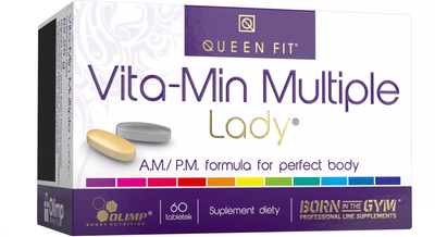 Дієтична добавка Olimp Queen Fit Vita- Min Multiple Lady 60 таблеток (5901330046063)