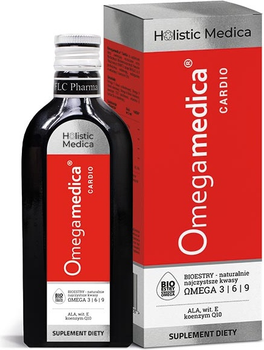 Дієтична добавка Flc Pharma Holistic Medica Omegamedica Cardio Lemon-Rosmarin 250 мл (5904139436035)
