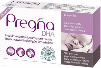 Дієтична добавка Verco Pregna 300 DHA 30 капсул (5906716507633)