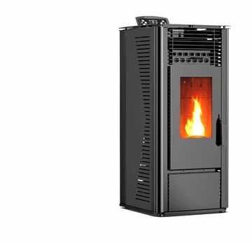 Пелетний камін ThermoPell LK1002 10кВТ Чорний + Wi-Fi