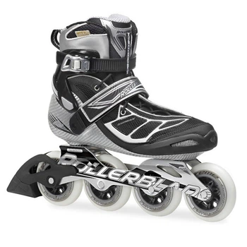Роликові коньки для дорослих Rollerblade Tempest 90 silver/black 42 (07302200 832)