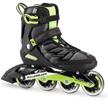 Роликові коньки для дорослих Rollerblade SPARK 84 black/green 44 (07849700Т83)