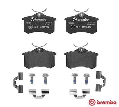 Колодки гальмівні дискові BREMBO P85 020 комплект