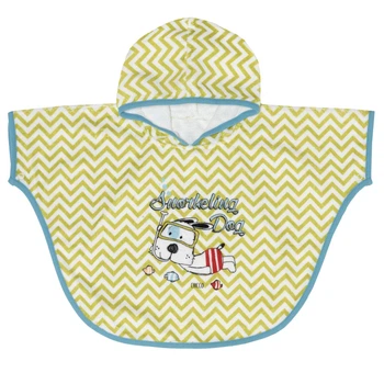 Халат для хлопчика Chicco 090.40841.035 68 см Жовтий/Блакитний