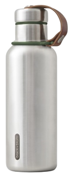 Butelka termiczna Black+Blum Srebrna / Oliwkowa 500 ml (5060089726418)