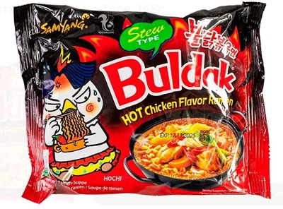 Рамен Buldak Ramen Гострий Курячий Stew Type 145 г (8801073113381)