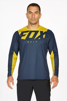 Рашгард чоловічий HPIT FOX L чорно-жовтий