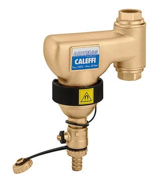 Дешламатор з магнітом CALEFFI DISCAL вертикальний 3/4" ВВ (546805)